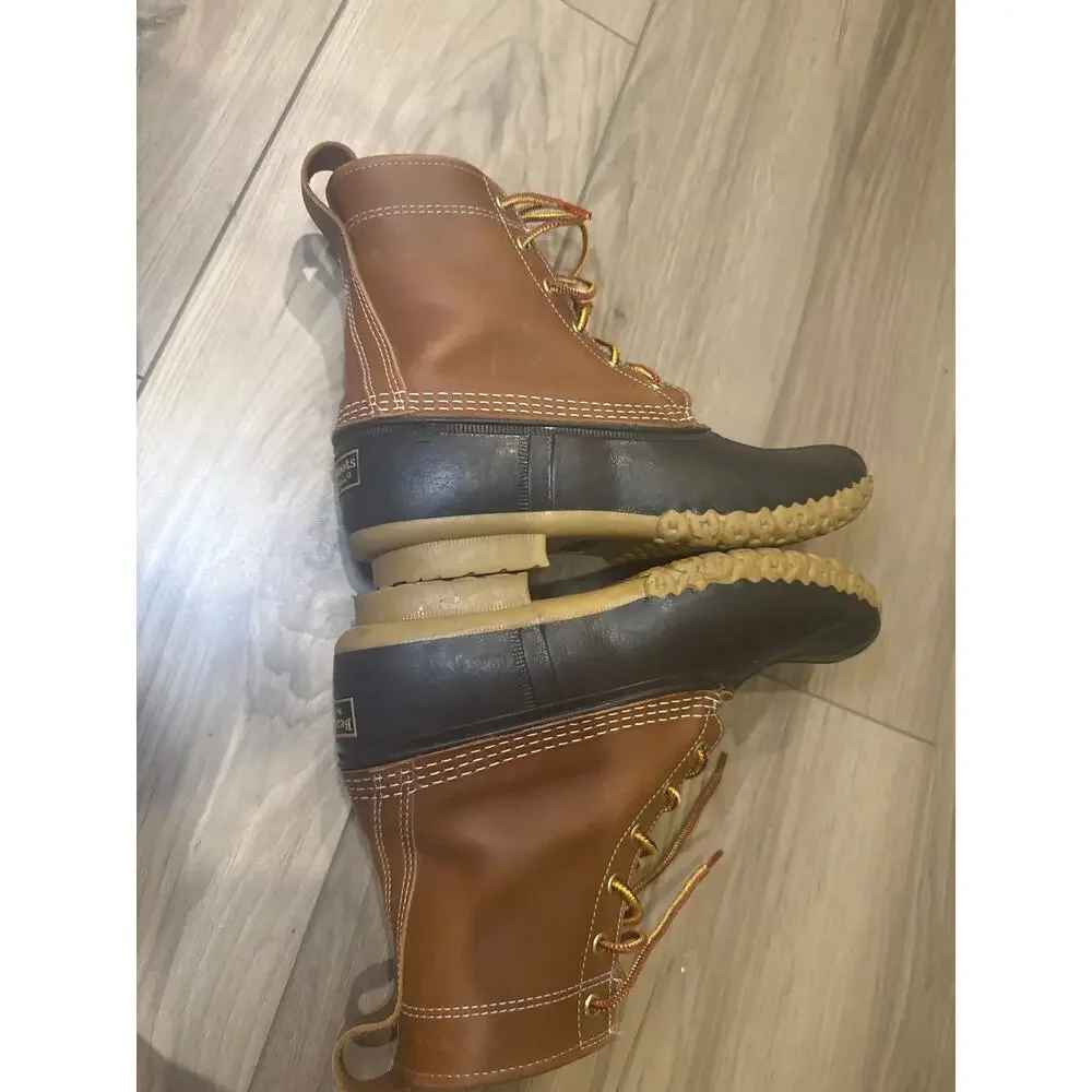 NEW LL Bean 8" Bean Boots Duck Boots Women's Size 8 M - Picture 7 of 9